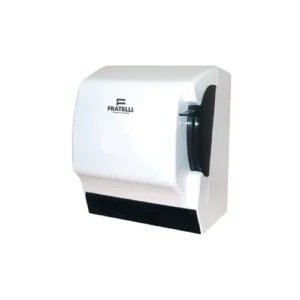 DISPENSADOR DE PAPEL TOALLA 393 BLANCO C/PALANCA – FRATELLI