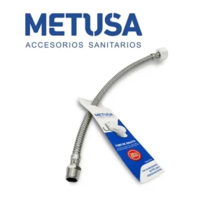 TUBO DE ABASTO VINIL TRENZ 1/2"*7/8"*40 M-H DN - METUSA