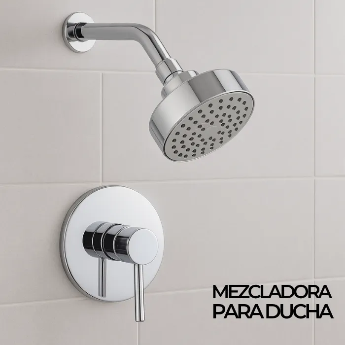 MEZCLADORA MONOCOMANDO DUCHA CRISTINA 843-7 - SEVILLA
