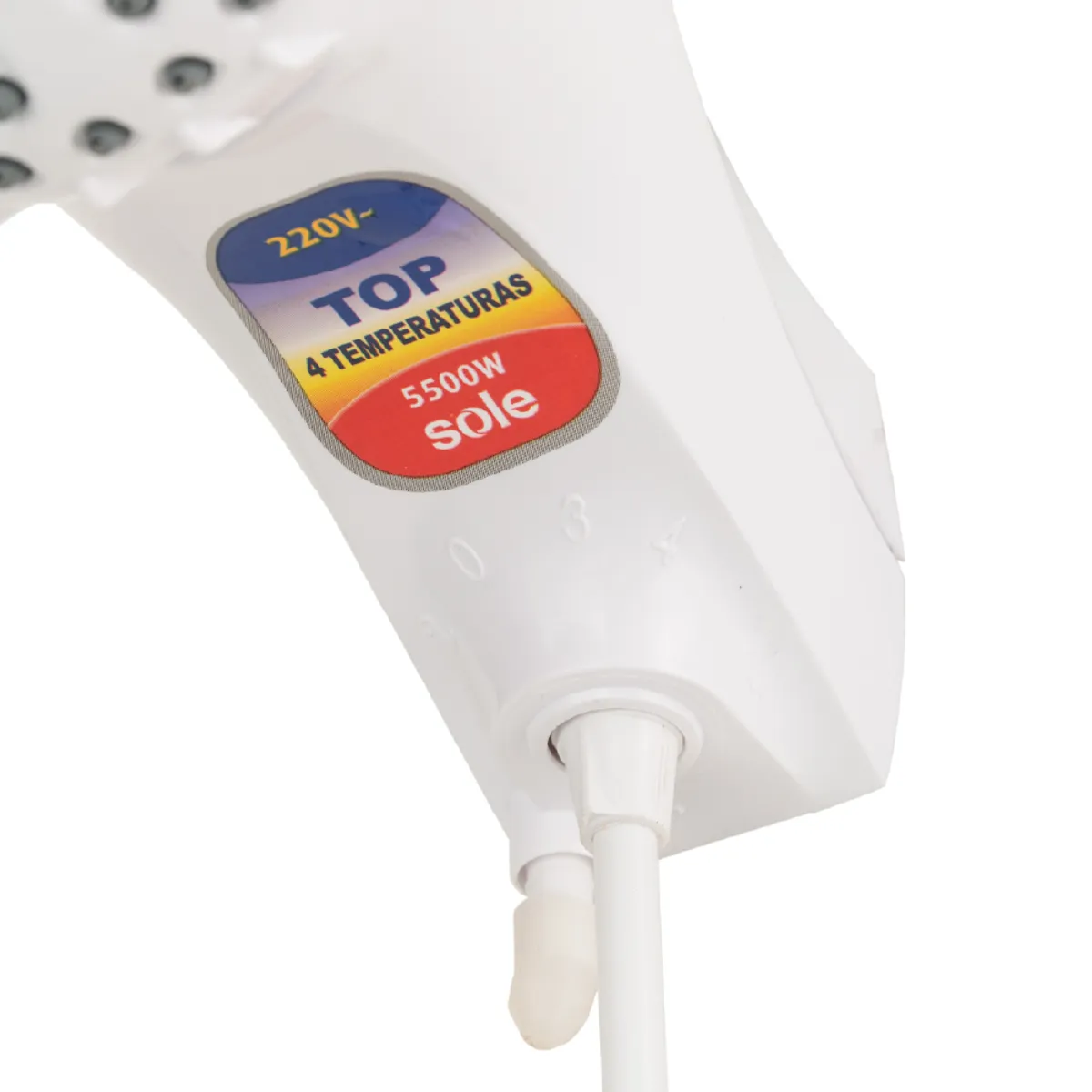 DUCHA ELECTRICA TOP 4 TEMPERATURAS 5500w - SOLE - Imagen 3