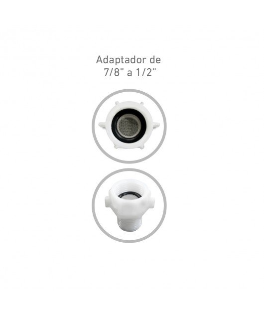 SISTEMA DUAL ONE PIECE CON BOTONERA SUPERIOR CROMADA -METUSA - Imagen 5
