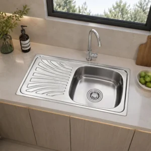 LAVADERO DE COCINA BELCOR 75*40*15 _FRENCIA